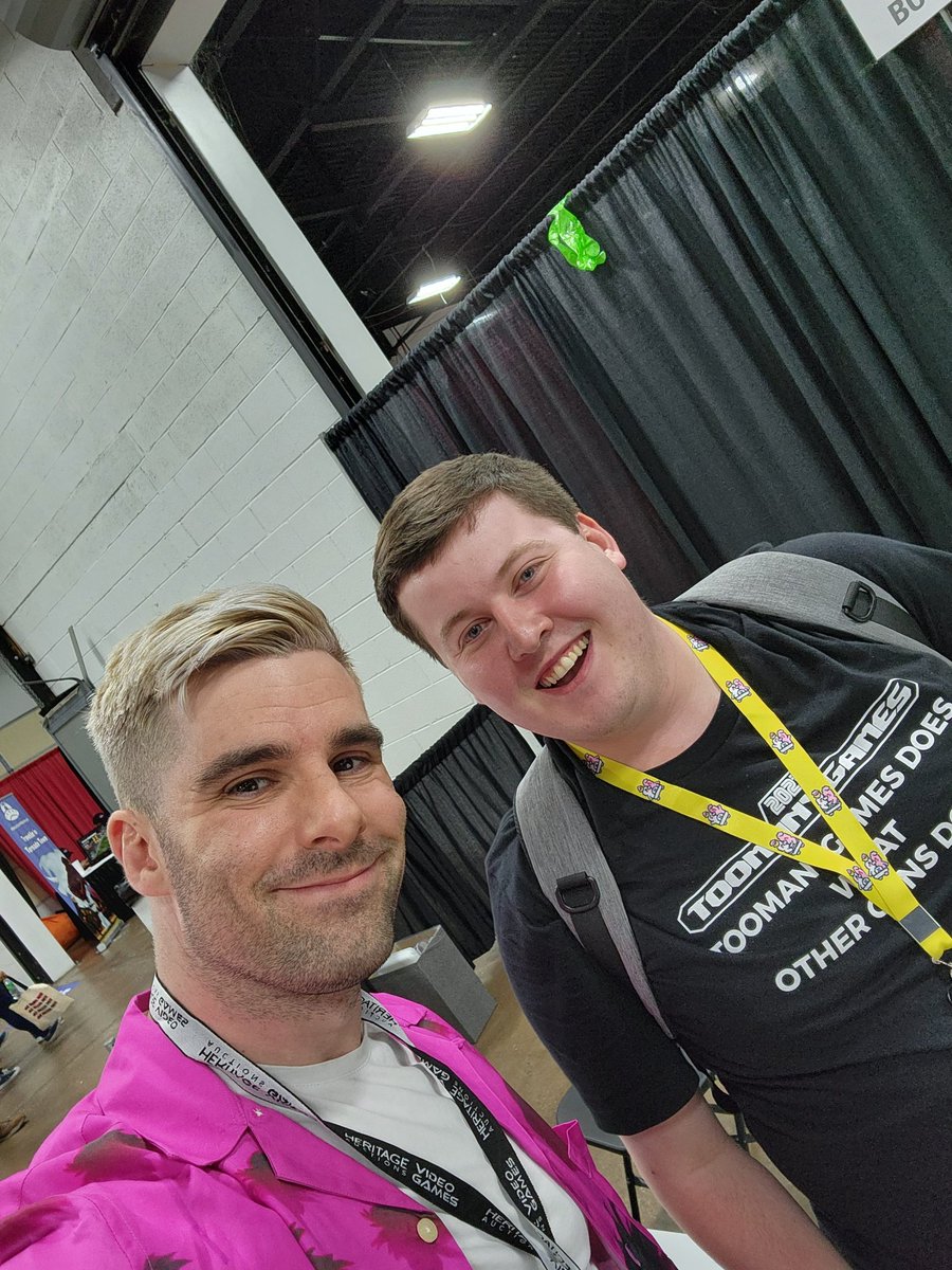 Mickspad's tweet photo. This was one of the best weekends of my life!

Getting to meet some of my friends in person for the first time and going around Philadelphia

Hosting a panel at @TooManyGames

Meeting @EyePatchWolf and @Caddicarus

Seriously, I don't think I could be happier with how it went! https://t.co/zGRhxXKY18