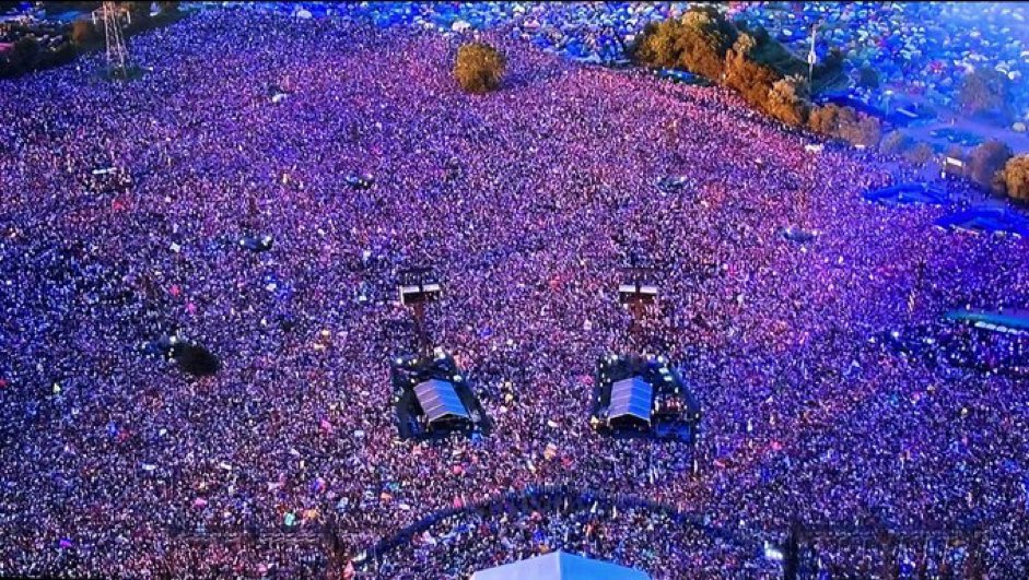 simonhudson79's tweet photo. Wow… amazing so far. Literally the best act of the weekend by a mile #EltonJohn https://t.co/u9vCd6221z