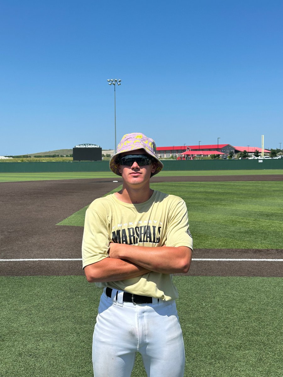 ✭Five Tool Texas✭ (@fivetooltexas) on Twitter photo #DFWShowdown F: <a href="/McK_Marshals/">McKinney Marshals</a> 16U Black 5, Dallas Tigers Dobbs 1
PoG: Carter Harrison 2-3, 3 RBI #DFWShowdown F: <a href="/McK_Marshals/">McKinney Marshals</a> 16U Black 5, Dallas Tigers Dobbs 1
PoG: Carter Harrison 2-3, 3 RBI