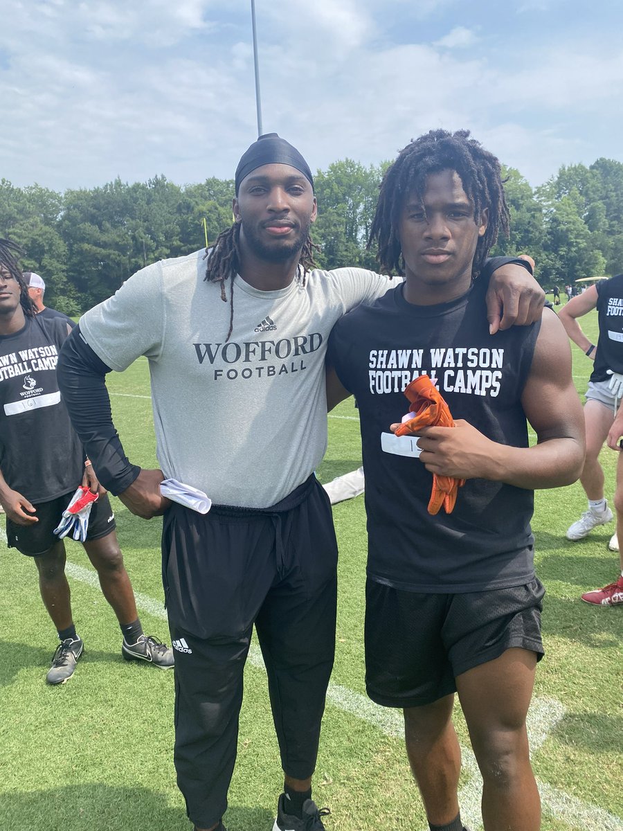 jace_mcdonald8's tweet photo. Had a great day competing at Wofford College, met a lot of great coaches!!
@SenoriseP @WatsonShawn1 @Wofford_FB @CoachJoMarshall https://t.co/4UsYWYBjS0