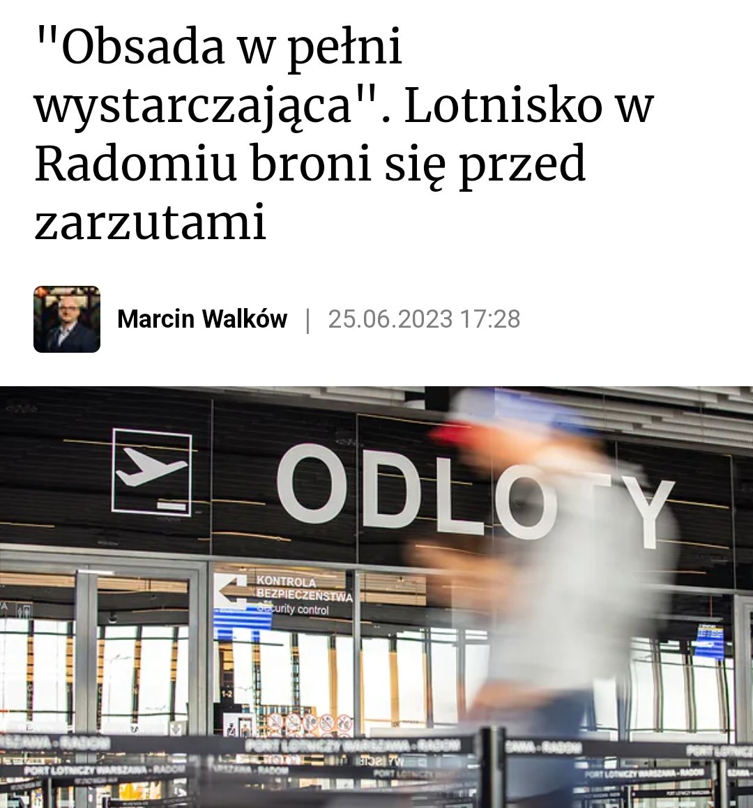 CzekalskiPawe's tweet image. Lotnisko w #Radom liczy łącznie 500 osób obsługi czyli dwa razy więcej niż pasażerów dziennie 

Lotnisko #Modlin realizuje ponad 60 operacji dziennie a ma obsługę liczebną jak lotnisko w Radomiu

#SnaW
