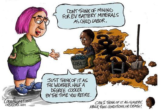 #childslavery #EV #ClimateScam #Hypocrisy