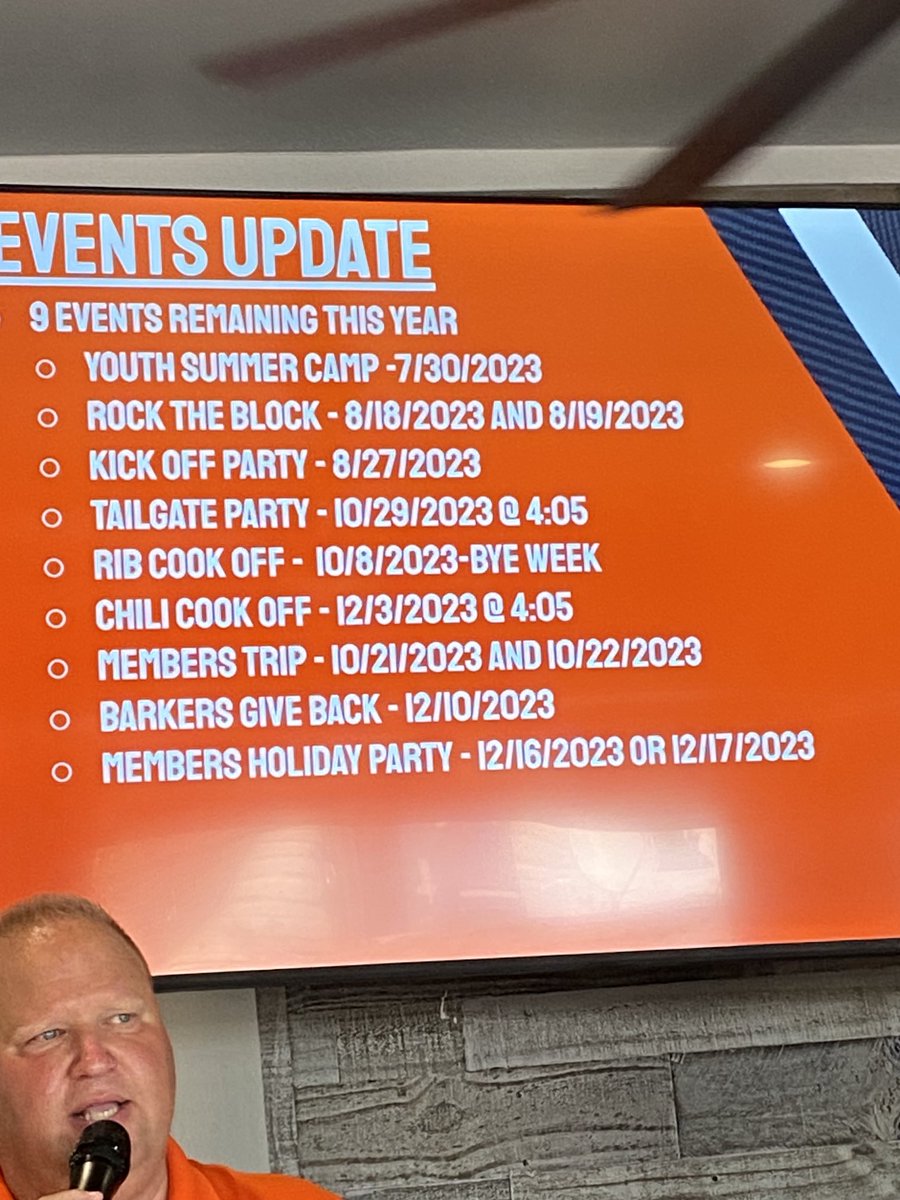 South Euclid Browns Barkers Annual Meeting!