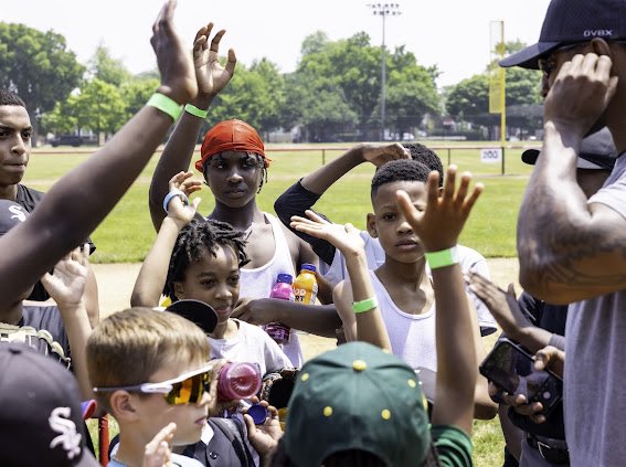 Community Engagement #jackieroninsonwest #jackierobinson #baseballislife #baseballseason ⚾️🏟️💯