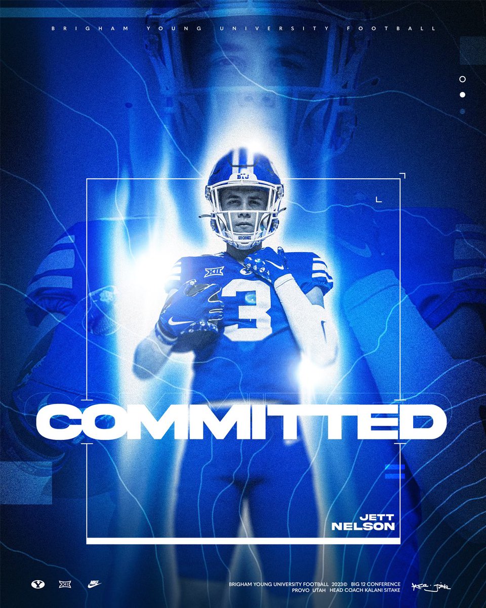 COMMITTED! After a great weekend down at BYU and a great conversation with @kalanifsitake @fsitake I’ve officially committed to play football at BYU. Thanks to all my coaches, family, and friends who have helped me get here! @cavemanfootball @stroformance @AlphaRecruits15