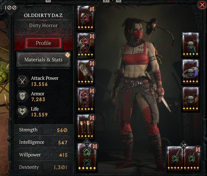 OldDirtyDaz's tweet image. We did it, that sure was a grind! #level100 #DiabloIV