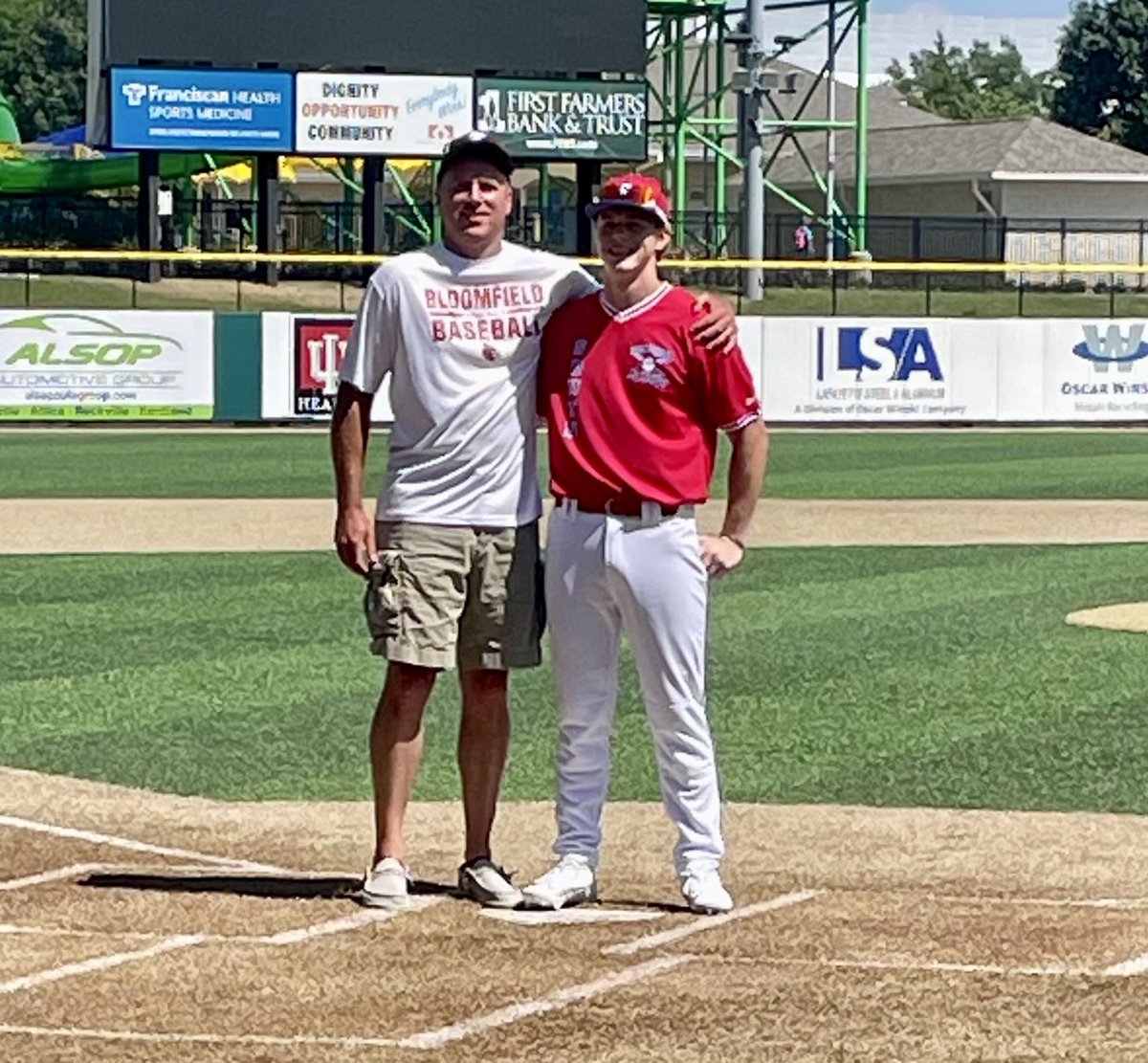 Brett performed well at this weekend's All-Star games.

He was 1-3, and scored 2 runs in the South's 4-3 victory in Game 1.

Was 0-1 with an RBI and also pitched 2 innings, striking out 3 allowing no hits or runs in a Game 2 loss, 6-5.

0-1 in a Game 3 win, 11-6.

What an honor!