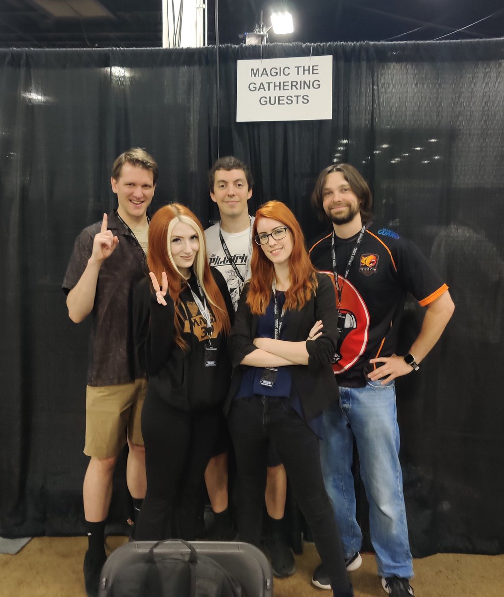 JimDavisMTG's tweet image. My second @TooManyGames is in the books and I’m amazed how they can run an event that has a mom and pop feel with such an enormous turnout.

It was an incredible time from start to finish, the panels were a blast, and I hope to see everyone there again next year! 

#TooManyGames