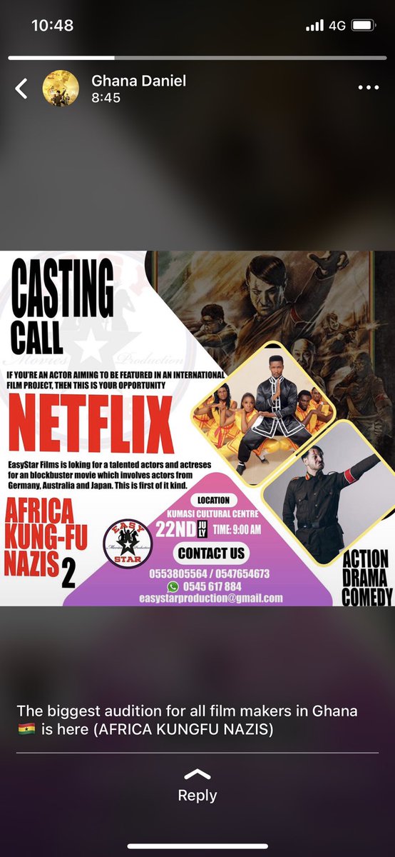 Ghanarians's tweet photo. 始まりました🫡NETFLIX じゃないけど😂😂😂 https://t.co/cW4toL43eC