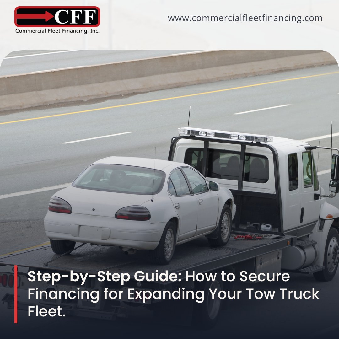 Ready to expand your tow truck fleet? 🚛💪 Our step-by-step guide on securing financing for expanding your tow truck fleet is here to help you every step of the way! 📖✅

For more information visit: 

🔗 shorturl.at/tDJNR
📞 469-281-2962

#towtruckfleet #businessgrowth