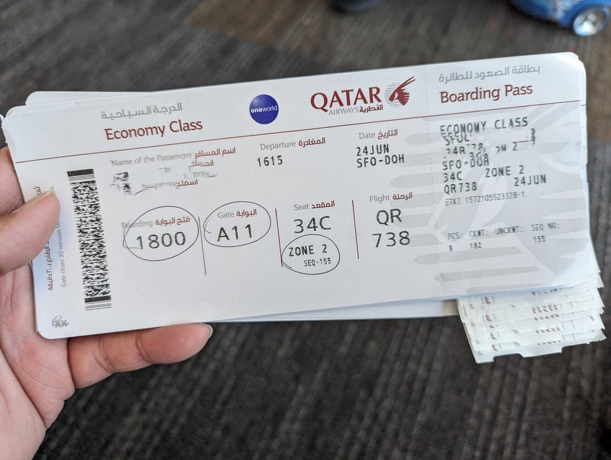 riyazhyder's tweet photo. Ho trustworthy can an airline be if they decide to offload passengers with physical boarding passes issued at the airport and then let customers figure out their plight after numerous calls?
@qatarairways @qrsupport it's an absolute shame! @h_albaker https://t.co/i86ZjrTtvY