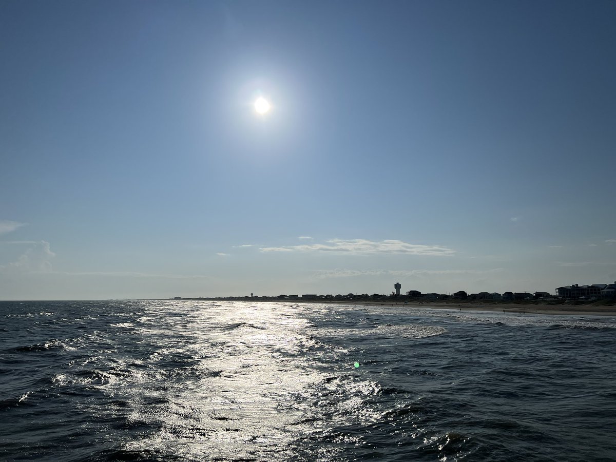 #VacationRecap: A Walk, Dinner & Views from the Pier #AtlanticBeach #EasternNC #anniversary #summerbreak