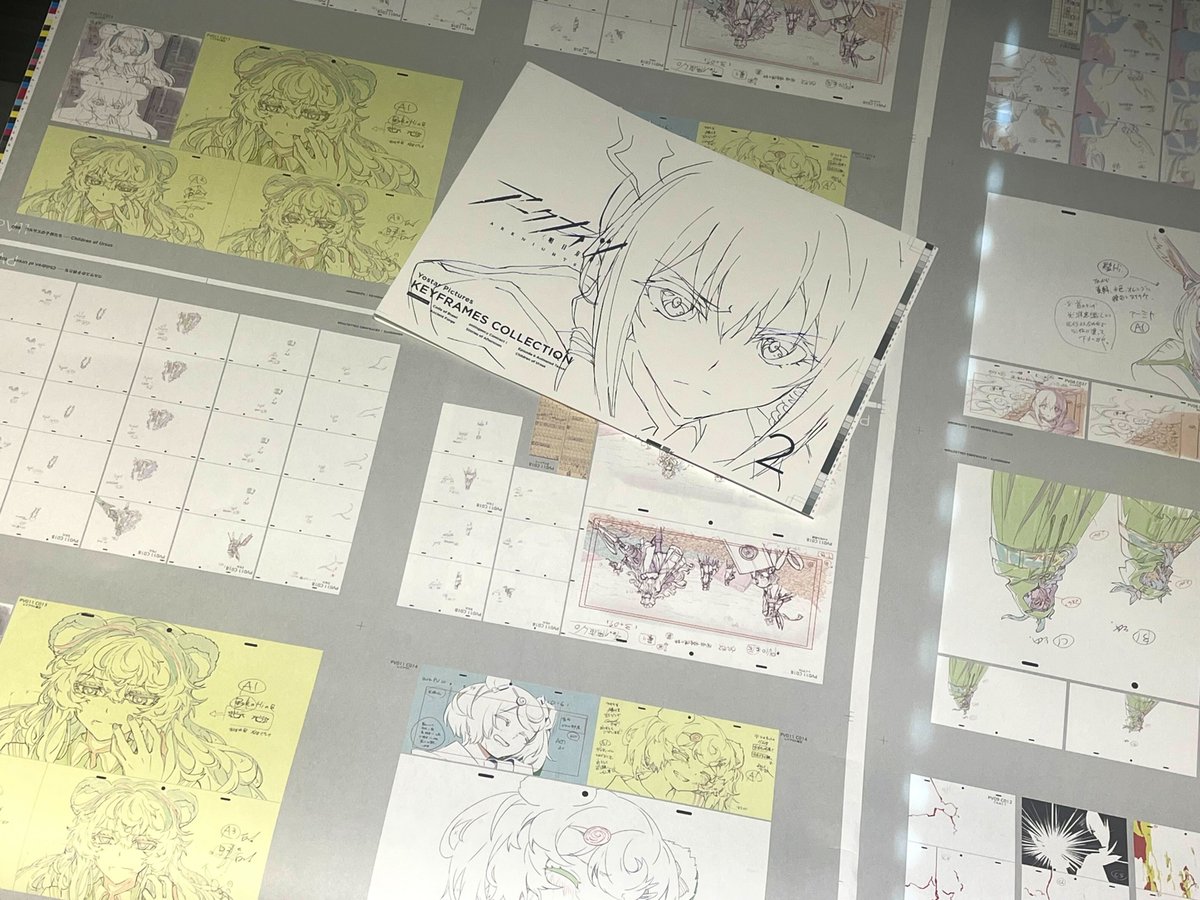 アークナイツ KEYFRAMES イラストコレクションブックセット ARKNIGHTS KEYFRAMES COLLECTION 2』の刷り見本が到着！ 長らくお待た