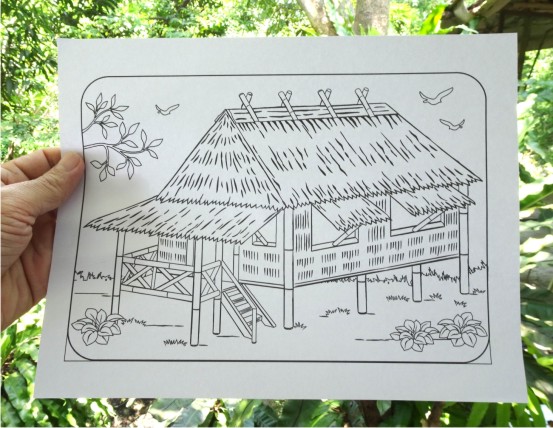 RicldpArtworks's tweet photo. Philippine Nipa Hut Coloring Pages   https://t.co/H1P1ulvyie   #etsy #etsyshop #bahaykubo #nipahut #Philippines #nativehouse #stllthouse #coloringpages https://t.co/kcwZQgNdfH