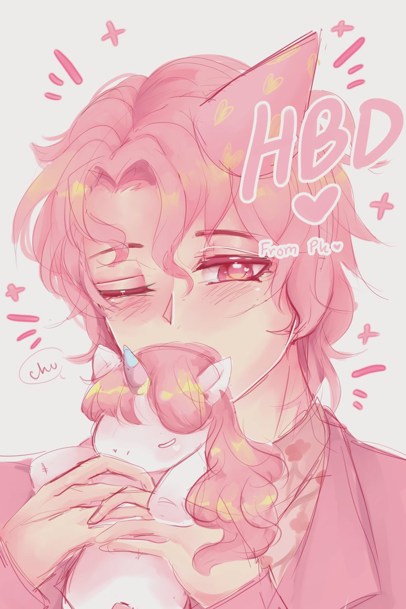 BedSuccubus's tweet photo. YOUR HONOR HE'S PINK AND IT'S HIS BIRTHDAY!!!
🩷🩷🩷
(note: I was just playing around I didn't know your birthday would be like 3 days after pink day HOLY xD)
#PinkJustART https://t.co/JZUkF76UiD