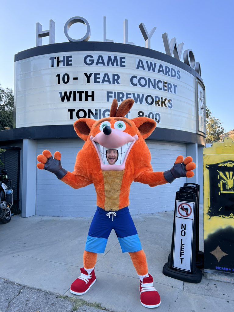 Crash Bandicoot is teasing an appearance at The Game Awards 2022