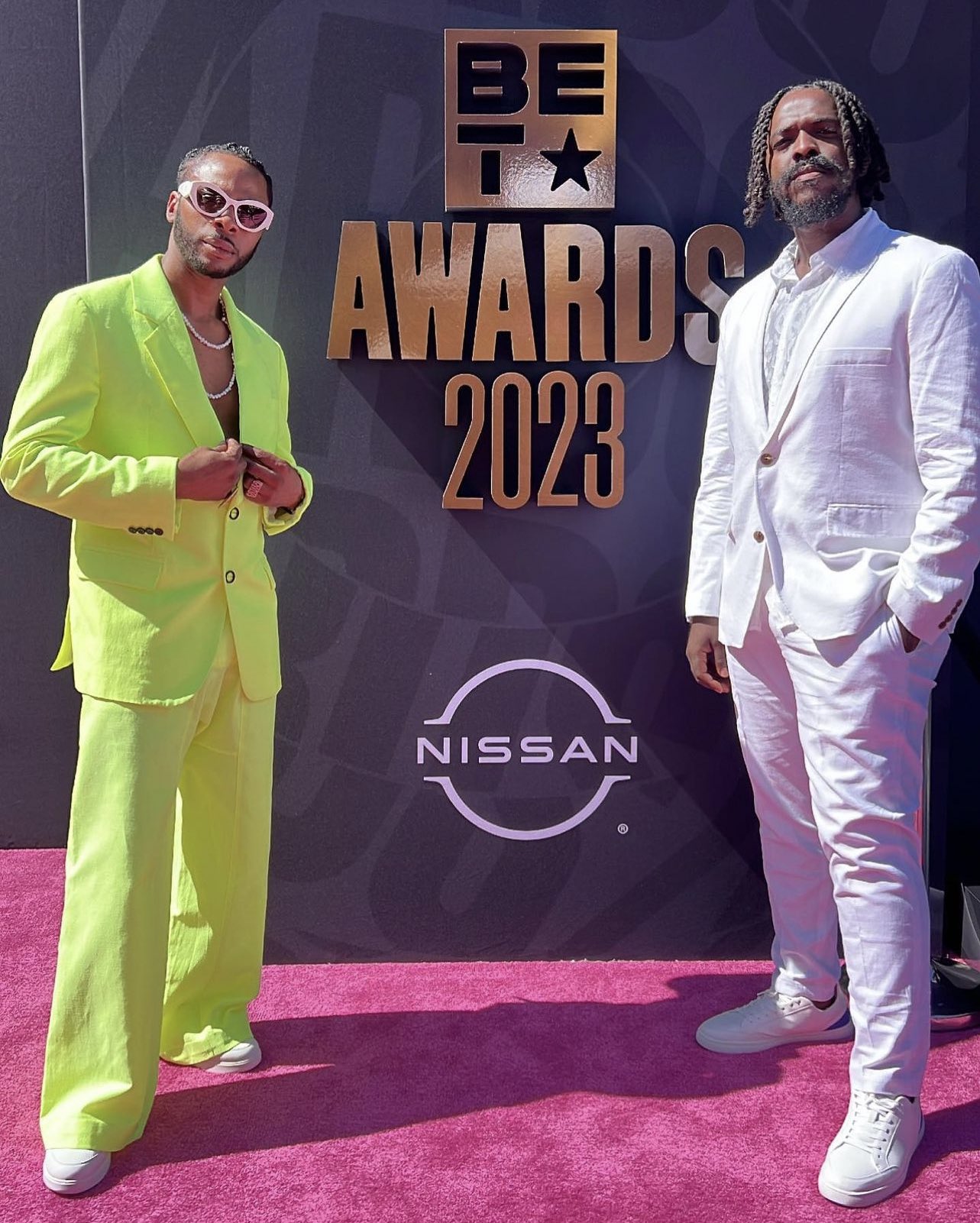 The Tropixs on X Louis “Dexta Daps” Grandison at the BET Awards