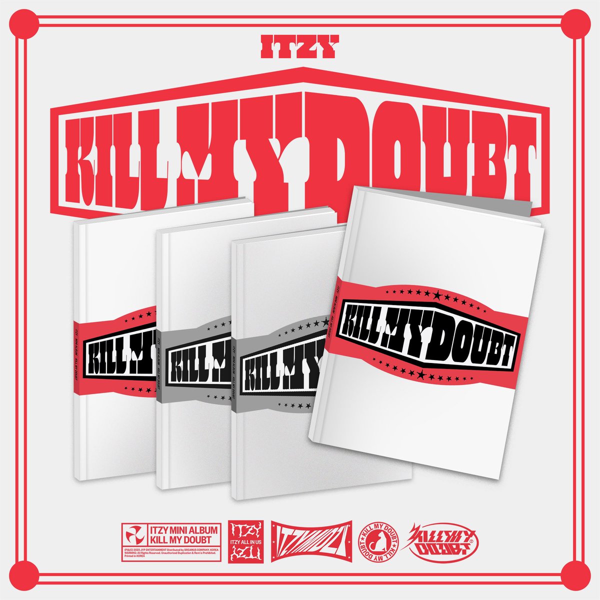 ITZYelite's tweet photo. 5 Versions - Cassette Album
5 Versions - Digipack Album
1 Version - Limited Version
4 Versions - Standard Version

and also EU Physical Time Release.

ITZY IS COMING BACK!
#ITZYComeback 
#ITZY_KILLMYDOUBT https://t.co/TgbNxLstC1