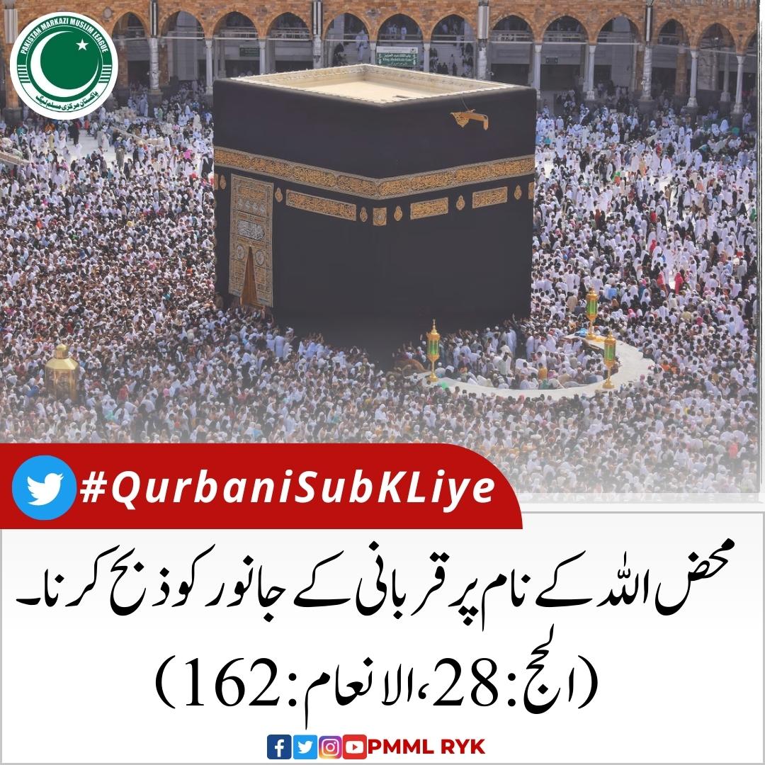 AshfaqPMML's tweet image. یہ قربانیاں کیا ہیں ؟ آپ صلی یا تم نے فرمایا، تمہارے باپ ابراہیم علیہ السّلام کی سنت ہے۔ پوچھا گیاد ہمارے لیے کیا ثواب ہے؟ فرمایا، ہر بال کے بدلے ایک نیکی ہے۔ (ابن ماجہ ، کتاب الاضاحی)

#QurbaniSubKLiye