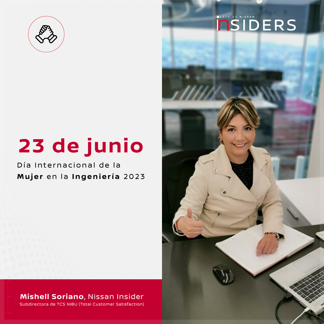El día de ayer 23 de  junio celebramos el Día internacional de la mujer en la ingeniería 🤩
¡Los invito a etiquetar mujeres talentosas que se desarrollen en ingeniería! 🥳
#EstoEsNissan #NissanInsiders