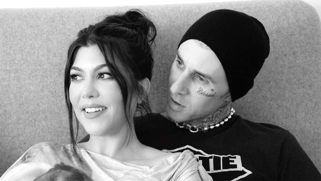 loves 🖤🖤 @kourtneykardash @travisbarker