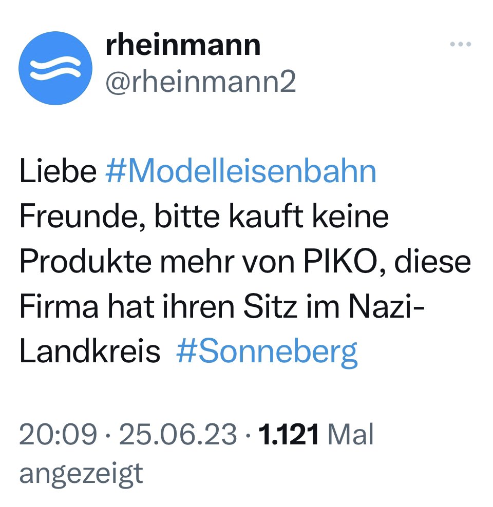 Kauft nicht in #Sonneberg - merken die noch etwas?