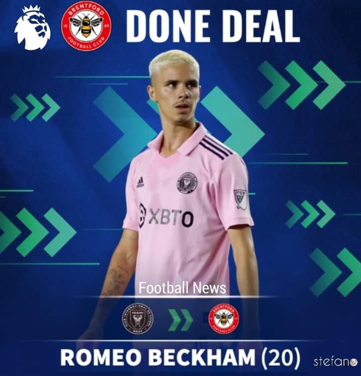 Romeo Beckham joins Brentford from Inter Miami - Potential deal with upside?

Like father, like son? Romeo Beckham has earned a permanent transfer to England. On Saturday, it was announced that Premier League side Brentford had signed the son of icon David Beckham from Inter