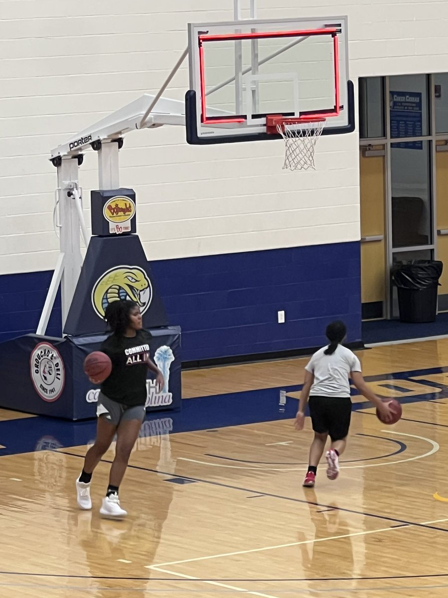 Thank you @Coker_WBB for a great day at Elite Camp‼️@ReggieM__ @Melissa_DeVore @CoachKayFBC