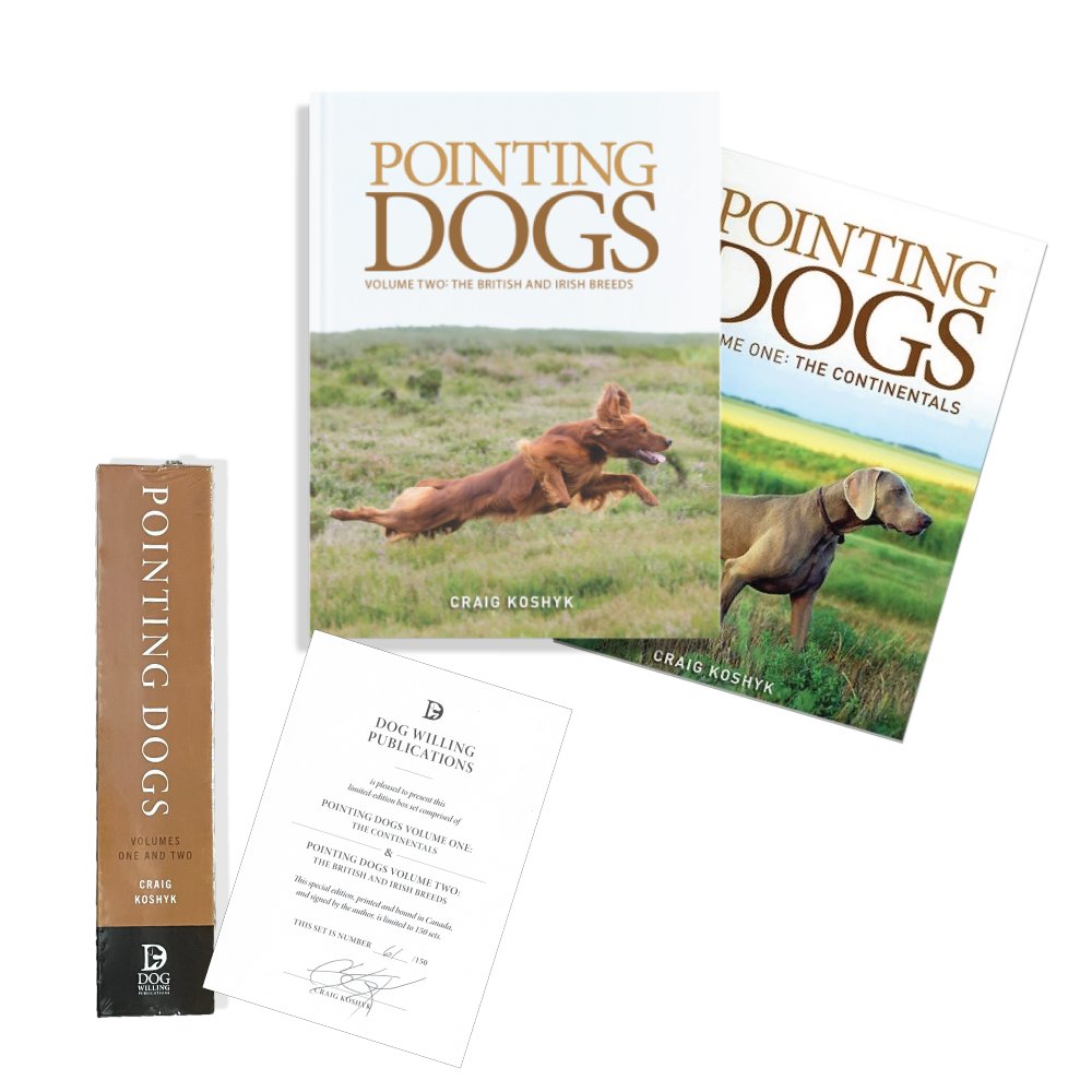 Project_Upland's tweet image. Limited Edition: Pointing Dogs Box Set (Signed/150 Copies) - mailchi.mp/afca04b32e12/p…