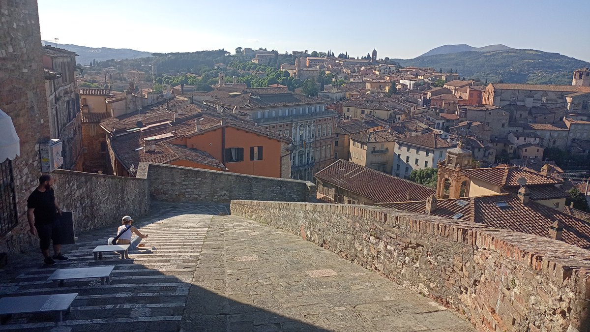 nello2u's tweet photo. Highest point in Perugia, amazing view over to Monte Terzo https://t.co/dJx7H16cml