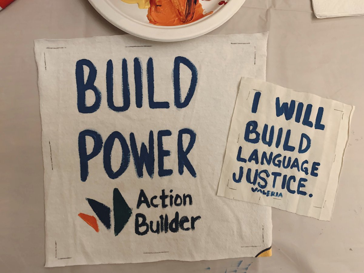 TheActionNet's tweet photo. Our #ActionBuilder team is at the @PplsAction #OrganizingRevival ready to build power! ✊ https://t.co/FLCbKYANCN