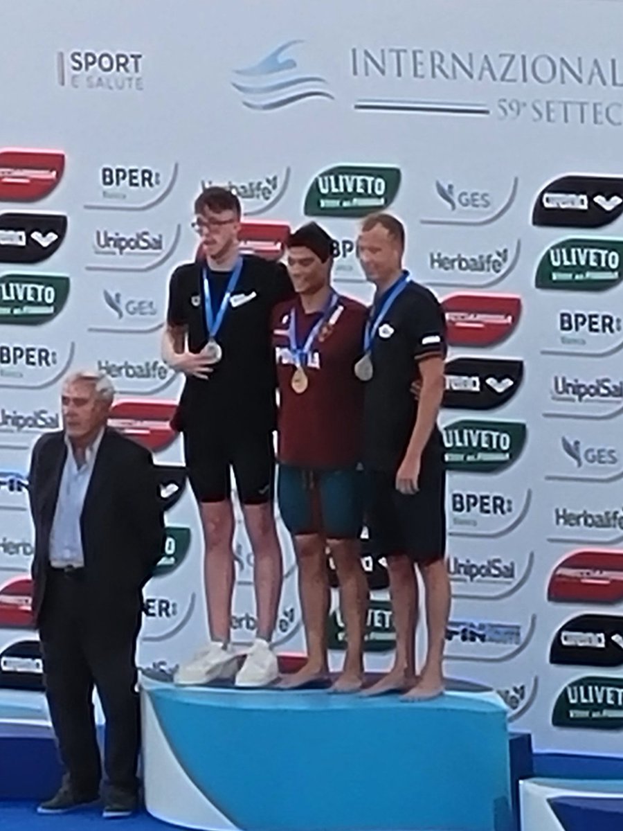 Congratulations @WiffenDaniel on a successful weekend in Sette Colli, coming away with 2 silver medals @swimireland @sportireland @TeamIreland @swimulster @FINISswim @SilverHatchSP @KineticaSports @Lboroswimming @LarneSwimClub @stpatsarmagh