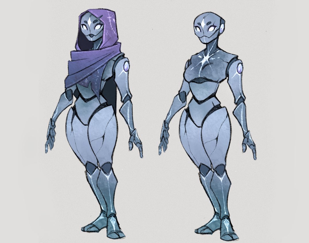 hellajimmies's tweet image. Aida the Twilight Cleric Warforged for an upcoming Aetherial Expanse campaign ✨ #dnd #dndoc #dndart