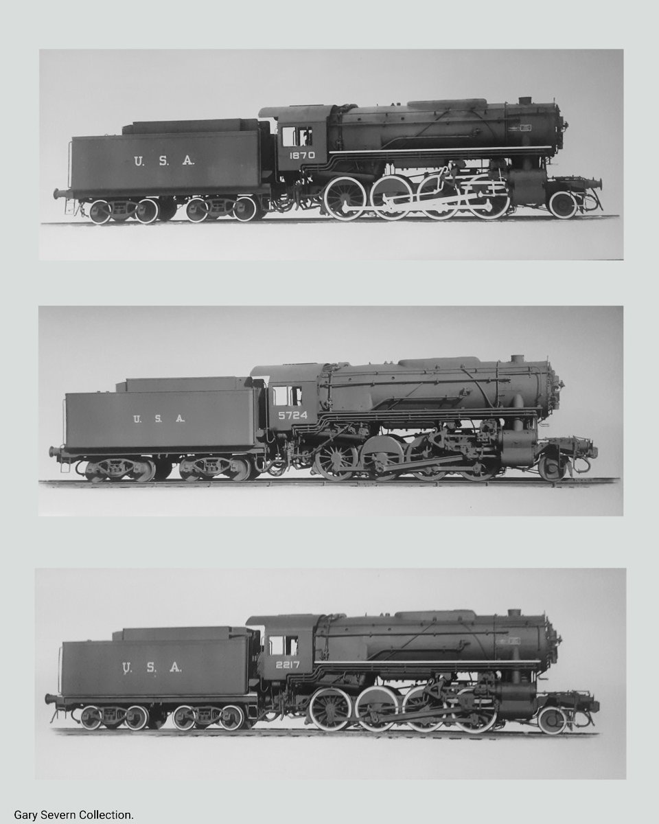 GarySevern7's tweet photo. A miniscule selection of Works Photo's of class S160 2-8-0 locomotives built for use in the U.K and Europe during the build up to the Invasion. Built to the British loading gauge these locomotives were considered small in America practice.
Photo's: Gary Severn Collection. https://t.co/NdoaN4uRIZ