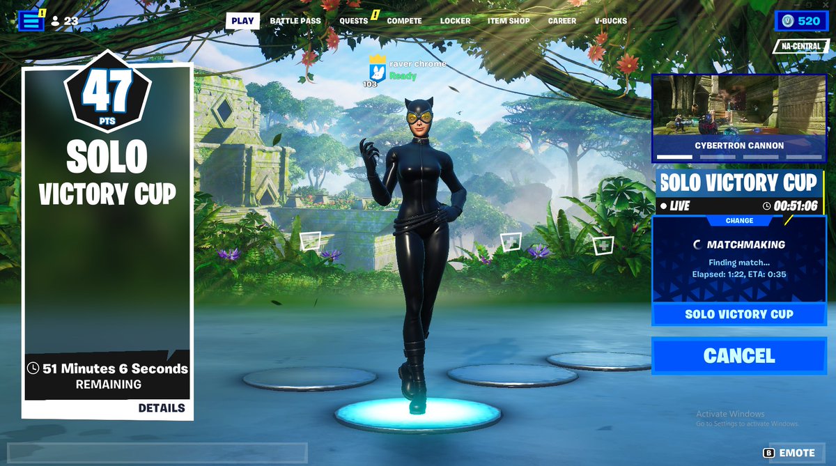 qualed in 2 games having a great time 😆🔫