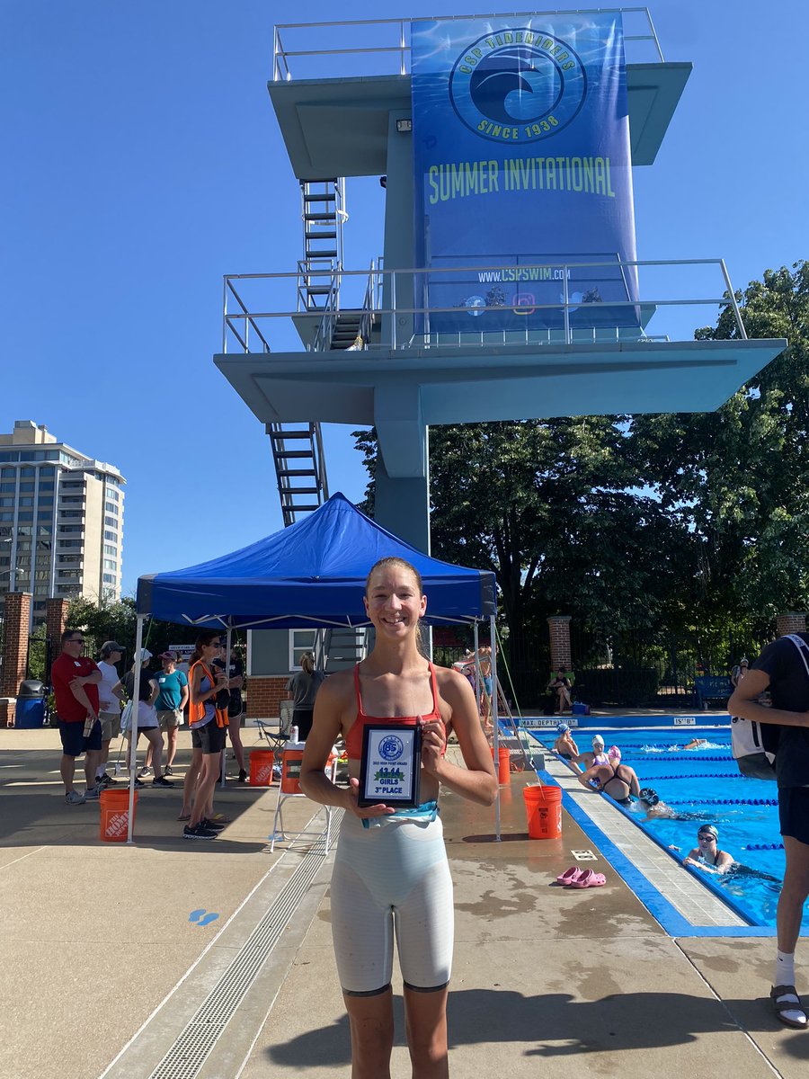 CSPInvite's tweet image. Noel is 3rd place High Point for 13-14 Girls