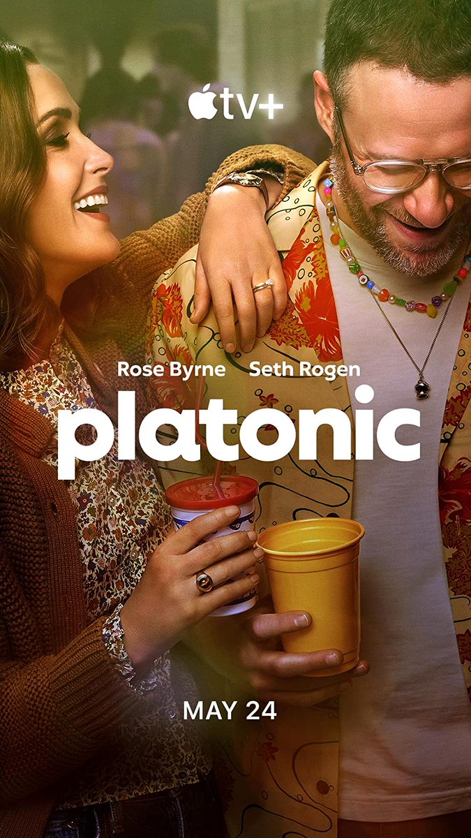 I like these two together so thought I would give it a shot!! I really am more surprised this is a TV show instead of a movie!! 😀 #NowWatching #platonic #sethrogen #RoseByrne