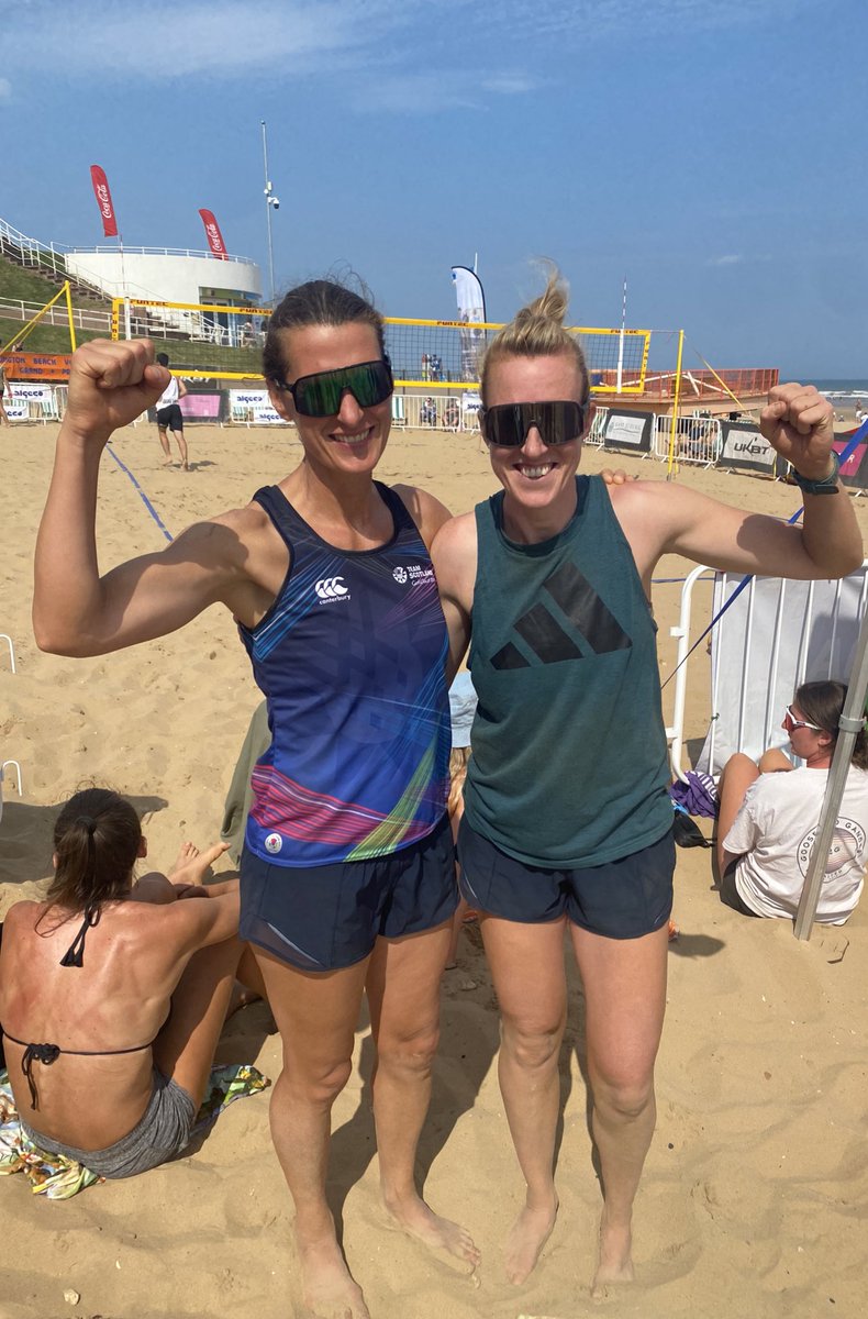 Beach Volleyball SCO (@coutts_beatsbvb) on Twitter photo What a weekend ☀️ 🥇
Very proud of this win on the <a href="/ukbeachtour/">UK Beach Tour</a> to make it 3/3 for the season at the Northern Open 2023!
Thanks to <a href="/skyballbvc/">Skyball Beach Volleyball Club</a> for an amazing tournament as always!
#YorkshireGold
<a href="/scottishvb/">Scottish Volleyball</a> <a href="/ScotWomenSport/">Scottish Women In Sport</a> <a href="/YorkshireTea/">Yorkshire Tea</a> <a href="/edinbeachvc/">Edinburgh Beach VC</a> What a weekend ☀️ 🥇
Very proud of this win on the <a href="/ukbeachtour/">UK Beach Tour</a> to make it 3/3 for the season at the Northern Open 2023!
Thanks to <a href="/skyballbvc/">Skyball Beach Volleyball Club</a> for an amazing tournament as always!
#YorkshireGold
<a href="/scottishvb/">Scottish Volleyball</a> <a href="/ScotWomenSport/">Scottish Women In Sport</a> <a href="/YorkshireTea/">Yorkshire Tea</a> <a href="/edinbeachvc/">Edinburgh Beach VC</a>