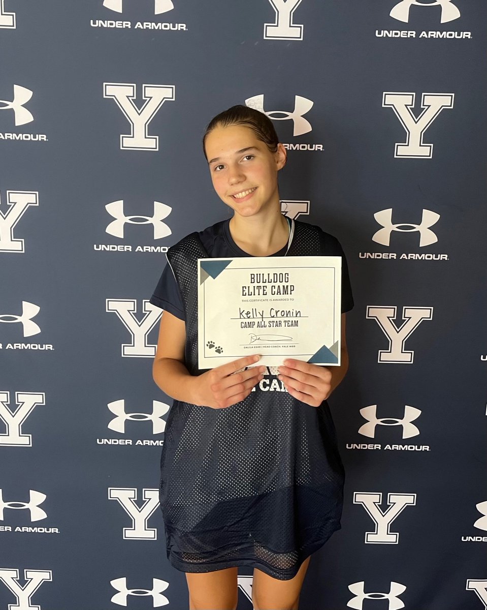 Kelly Cronin (@kellycronin55) on Twitter photo Had a great time competing at the <a href="/YaleWBasketball/">Yale Women’s Basketball</a> elite camp today and earning a spot in the all-star game! Thanks for the opportunity! Had a great time competing at the <a href="/YaleWBasketball/">Yale Women’s Basketball</a> elite camp today and earning a spot in the all-star game! Thanks for the opportunity!