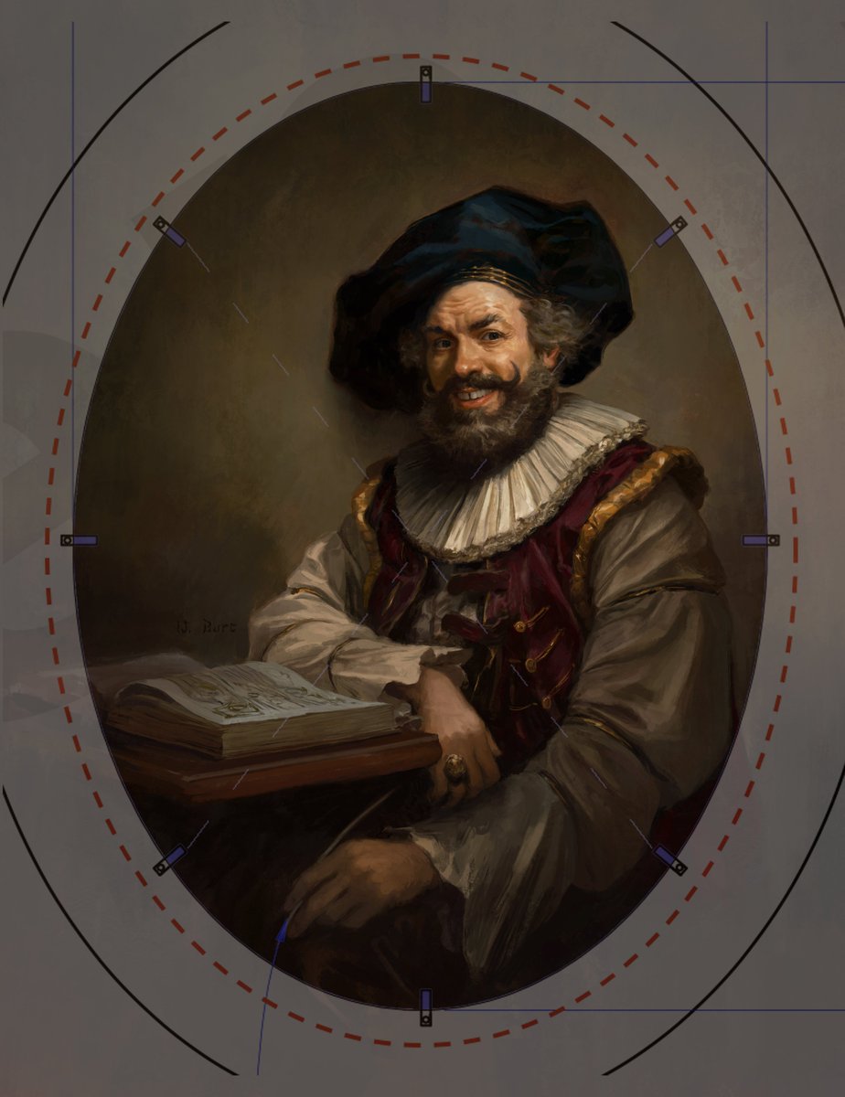 wesburt's tweet image. I was thrilled to get to paint Volo for the prop in the movie! The Art &amp;amp; Prop Departments made so much amazing stuff #DnDMovie