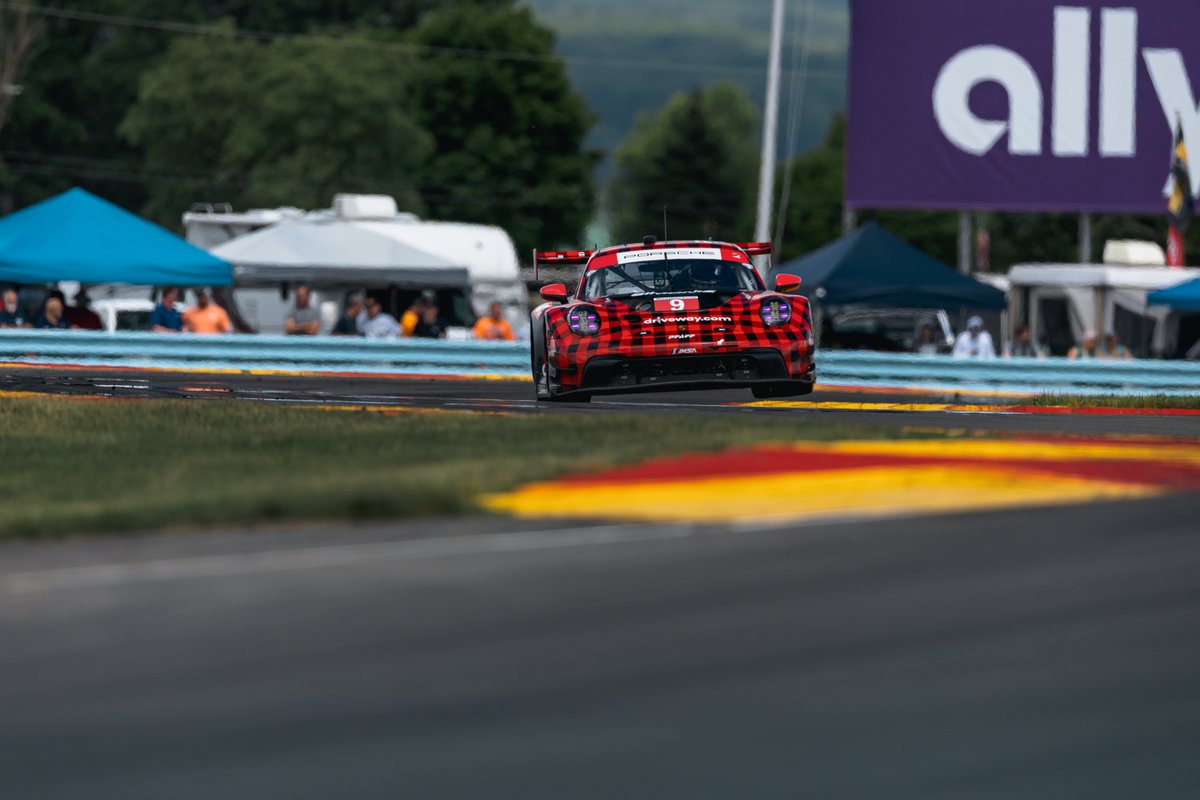 Fifth at The Glen for the #PlaidPorsche. And only two weeks until a very special one - our home race at @CTMPOfficial. We're already looking forward to it! #IMSA | #PlaidPorsche | #FueledByDriveway