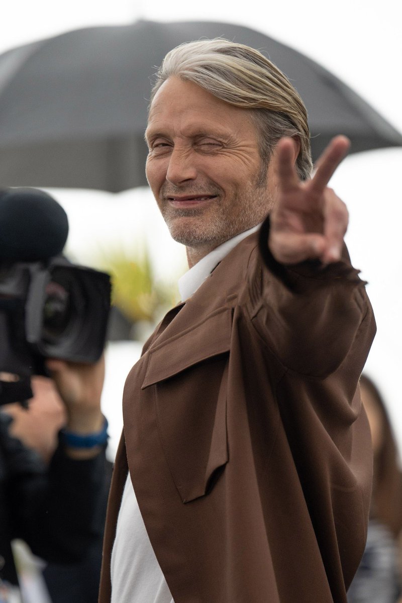 Do you think Mads was giving us the Dust Bunny signal here? 🐰