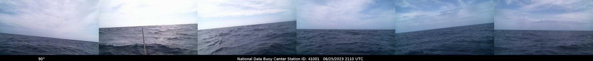 These winds from the southwest, how they gust at 13.0 m/s