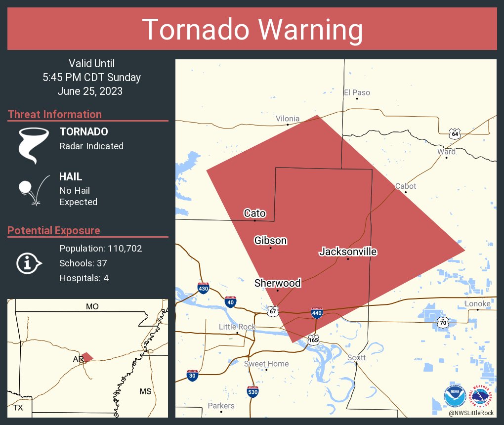 AR DemocratGazette on Twitter "RT NWStornado Tornado Warning