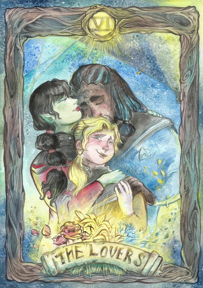 Taski_Guru's tweet photo. Gift arts for my best friend Tava
Star trek fan characters / ocs
#startrek #startrekoc #traditionalart #tarot #Tellarite #vulcan #ferengi #clingon #romulan https://t.co/aHUPCGeXAu