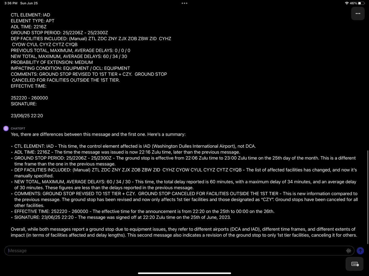 sabeastt's tweet photo. DCA, IAD, BWI Airport power outage. Official Statement from the Air Traffic Control Systems Command Center: 

More info here: 
https://t.co/zMjeKiII5W https://t.co/0EJab9yvOt