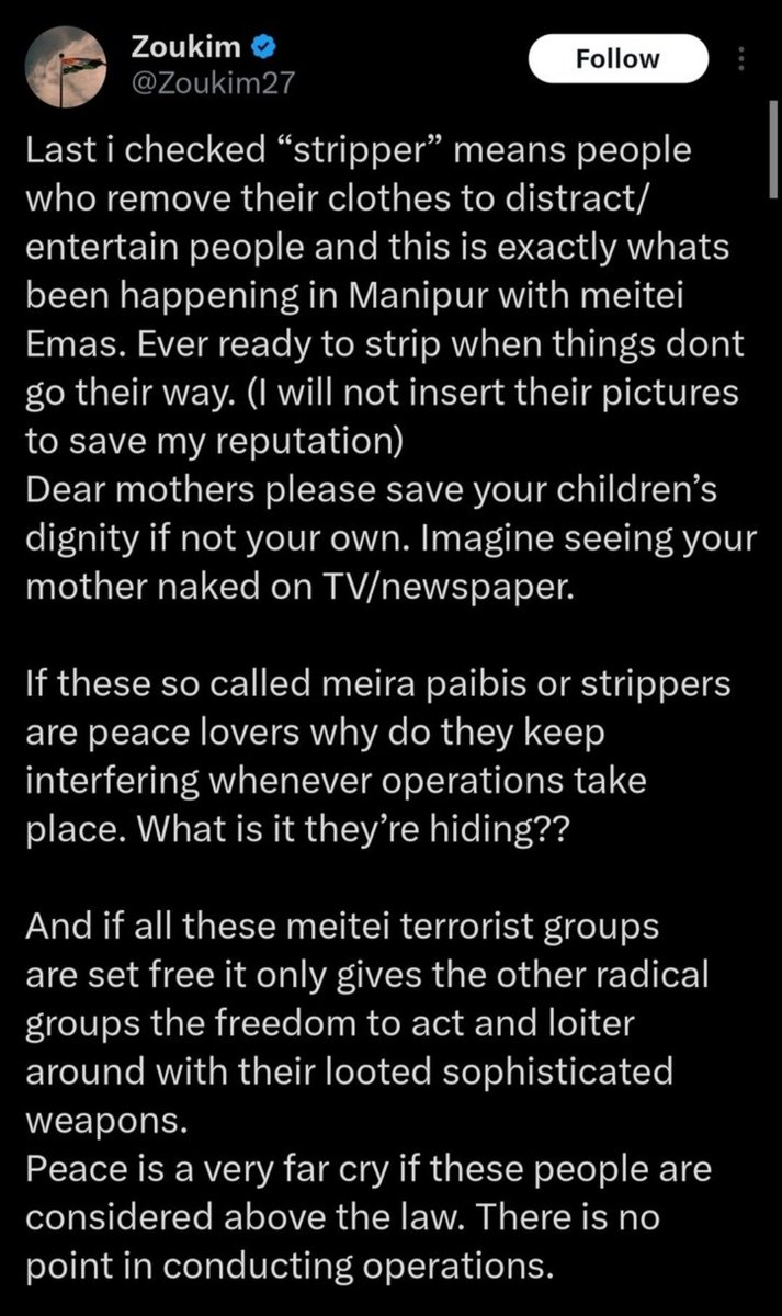 Pepe__507's tweet photo. Meitei Women raised their voice against the brutal killing of Manorama by #AssamRiffle.Wat kuki women has done for their daughters? Also, nude protest is practice over the globe. Will u called all the nude protesters as 'stripper' as u said #poppylogic #kukimillitant #SaveMeitei https://t.co/ol1DXVKjVP