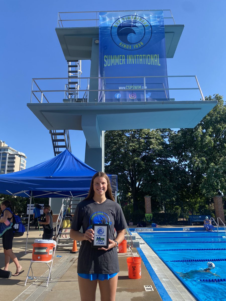 CSPInvite's tweet image. Allie is 3rd place High Point for the 15 and Over Girls