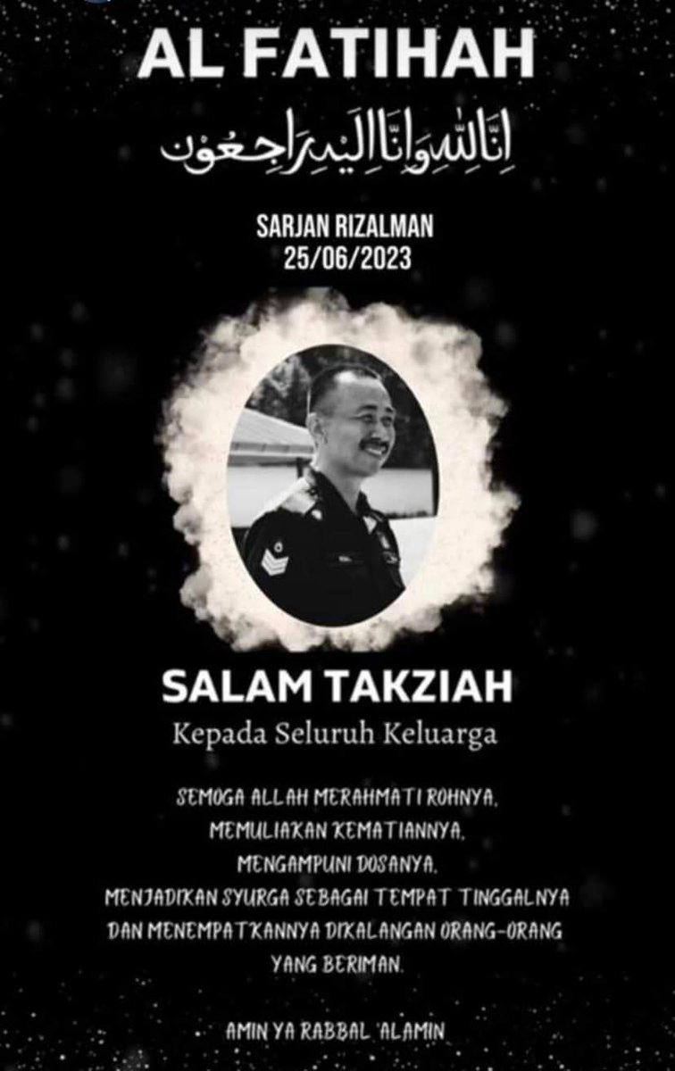 wenMALAY's tweet photo. salam takziah SJN.. https://t.co/s71MIbGflt