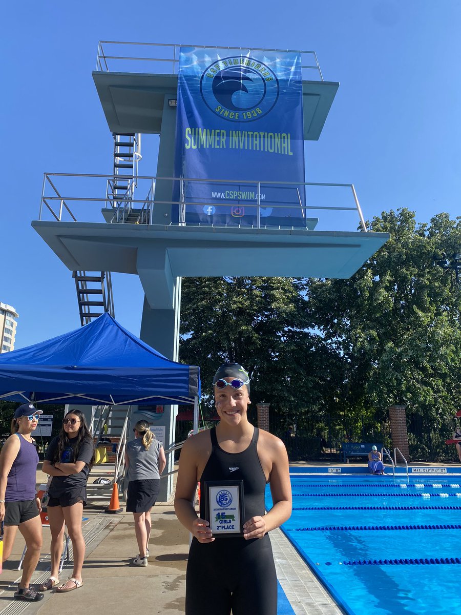 CSPInvite's tweet image. Caroline is 2nd Place High Point for the 15 and Over Girls